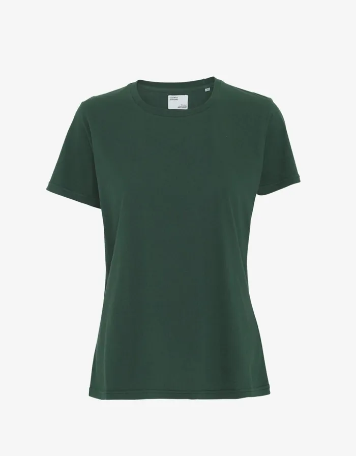 Women Women Light Organic Tee Emerald Green Colorful Standard TShirts