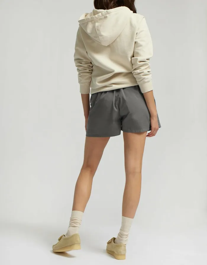 Women Women Organic Twill Shorts Navy Blue Colorful Standard Shorts
