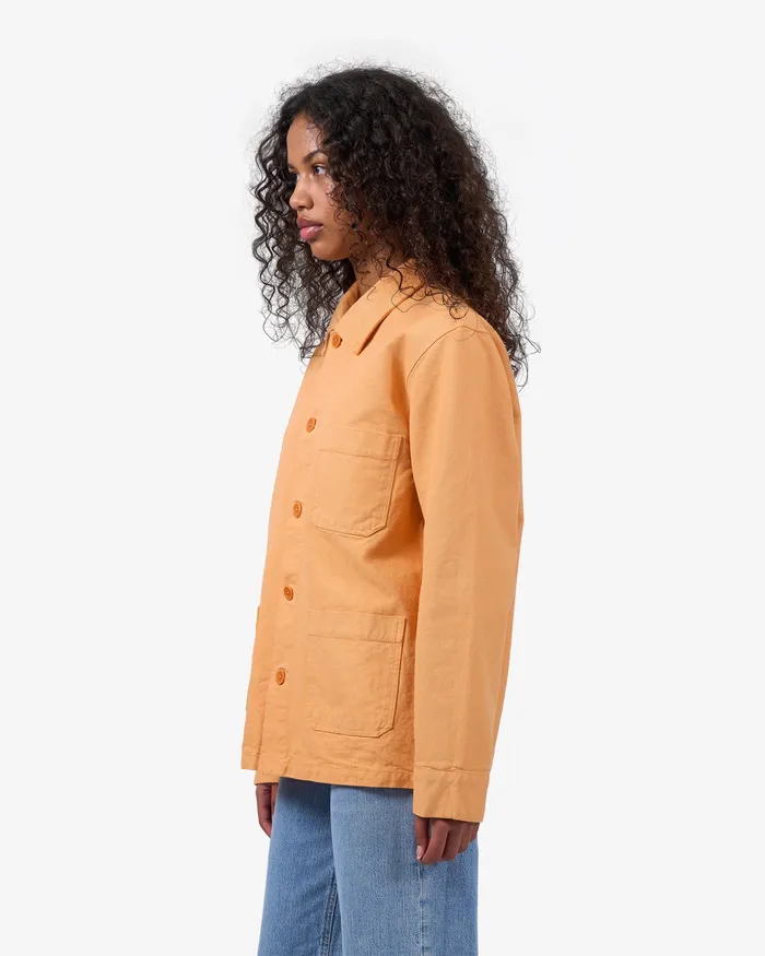 Women Workwear Jackets Colorfulstandard Organic Workwear Jacket 8211 Dusty Olive