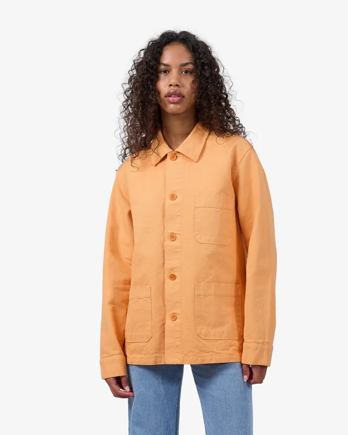 Women Workwear Jackets Colorfulstandard Organic Workwear Jacket 8211 Dusty Olive