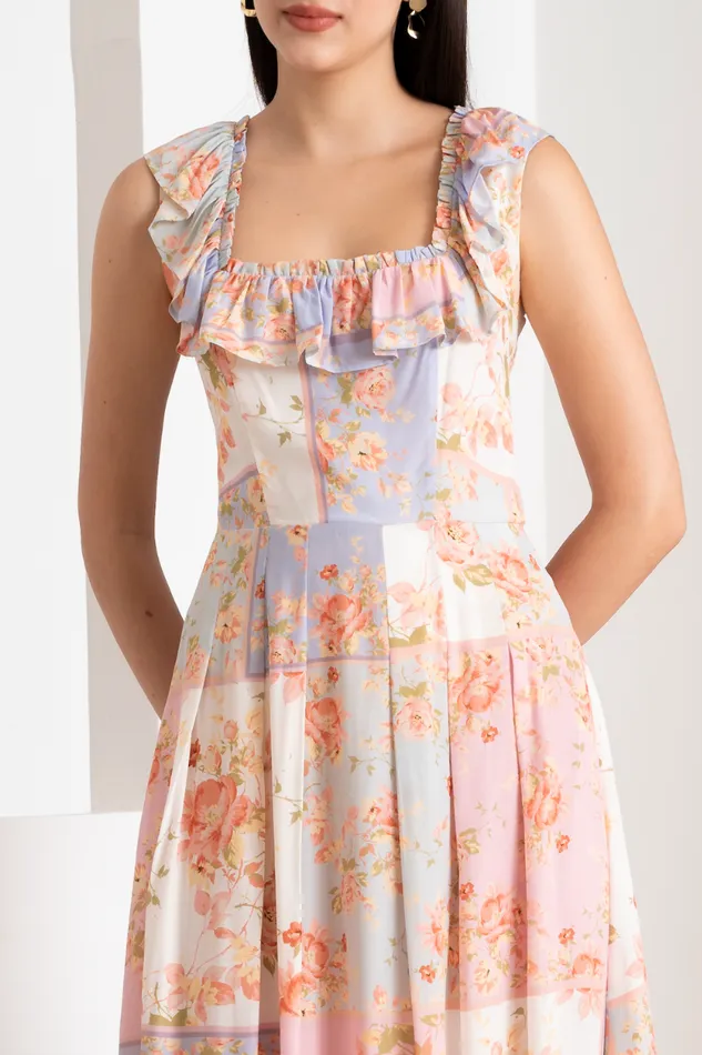 Women YUMI KIM Dresses ARI DRESS Petal Patchwork