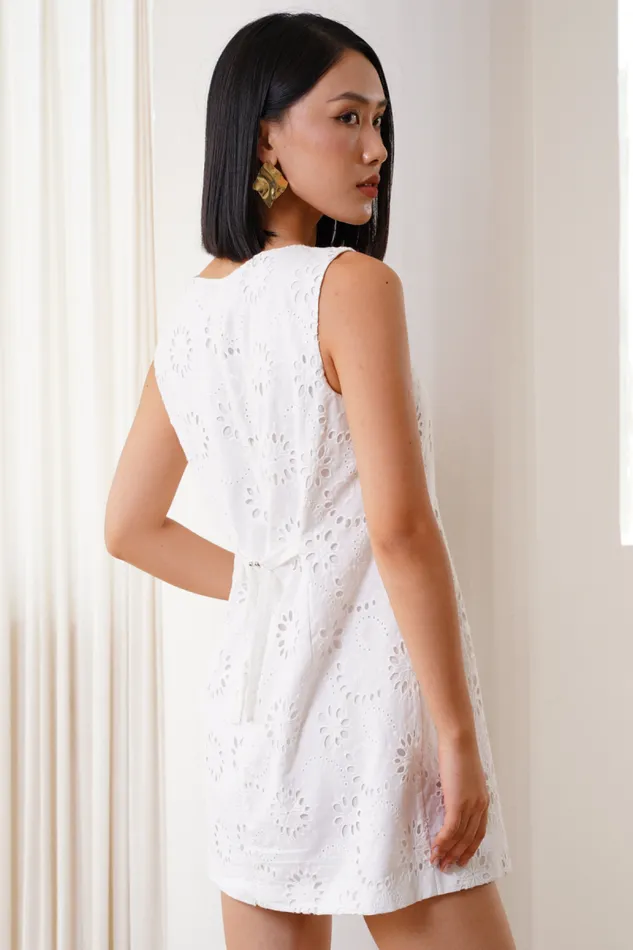 Women YUMI KIM Dresses DELILAH EYELT DRESS Athens Eyelet