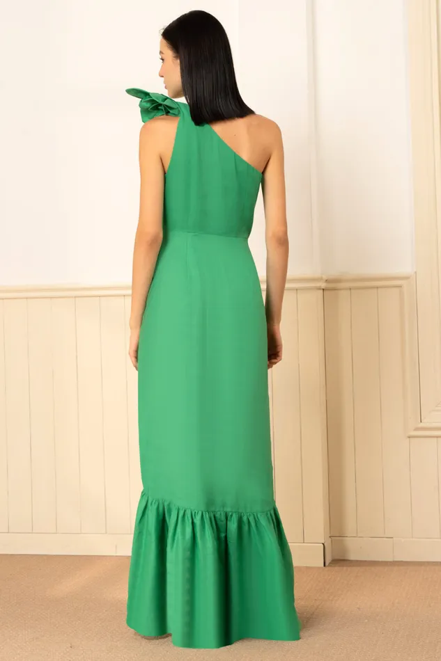 Women YUMI KIM Dresses ROCKY LINEN DRESS Green Linen