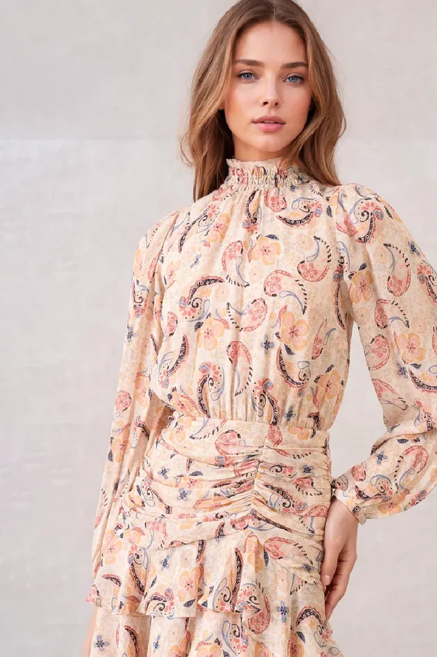 Women YUMI KIM Dresses TEYONA DRESS Country Paisley Sand
