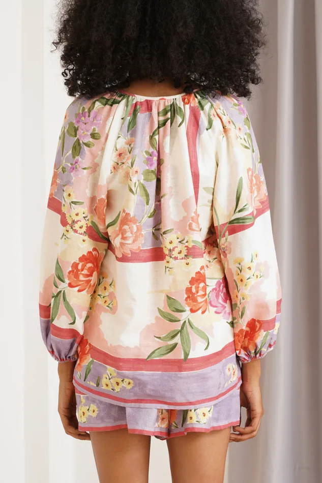 Women YUMI KIM Sets LESLIE LINEN TOP Mayfair Garden