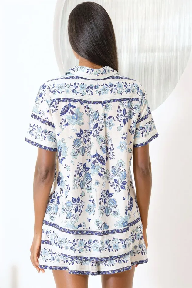 Women YUMI KIM Tops CARLY LINEN TOP Honeycomb Ivory