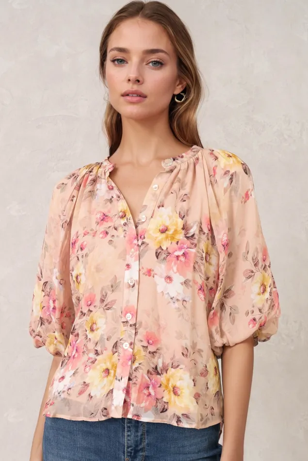 Women YUMI KIM Tops MADRID TOP New Day Blush
