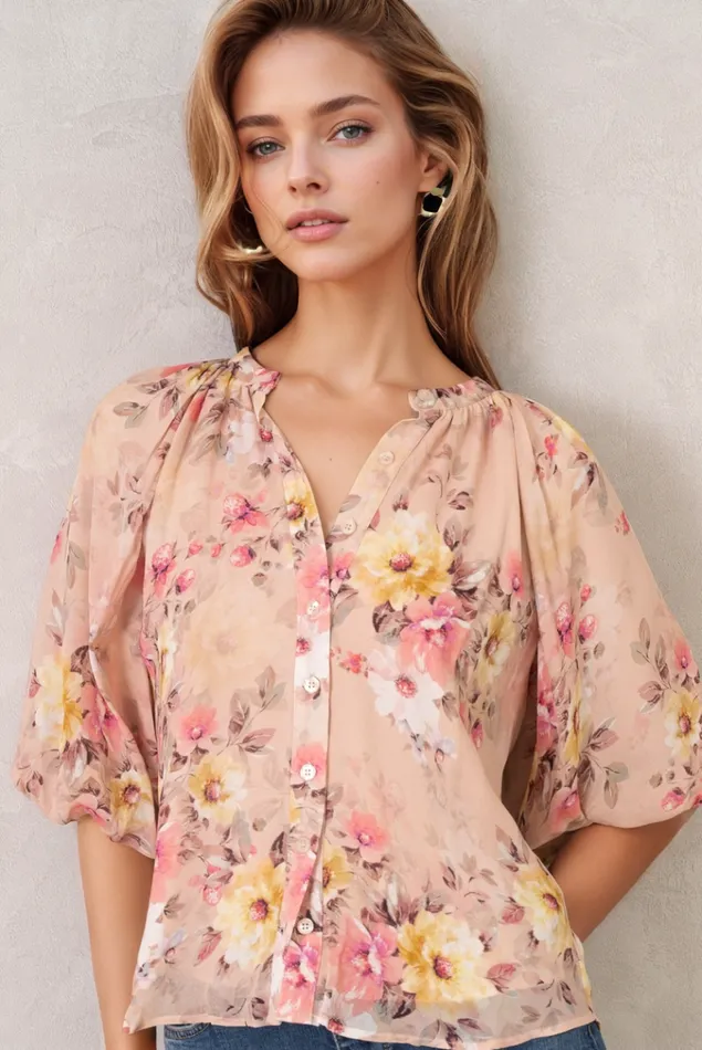 Women YUMI KIM Tops MADRID TOP New Day Blush