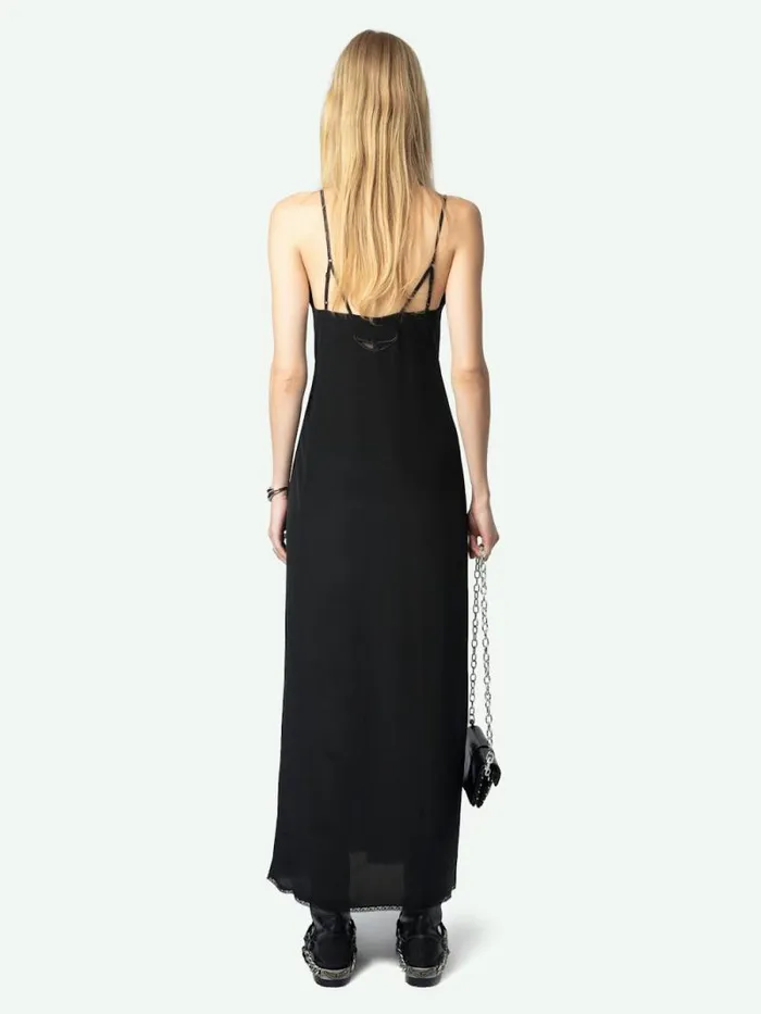 Women Zadig and Voltaire Dresses and Skirts Ramelil Silk Dress Black