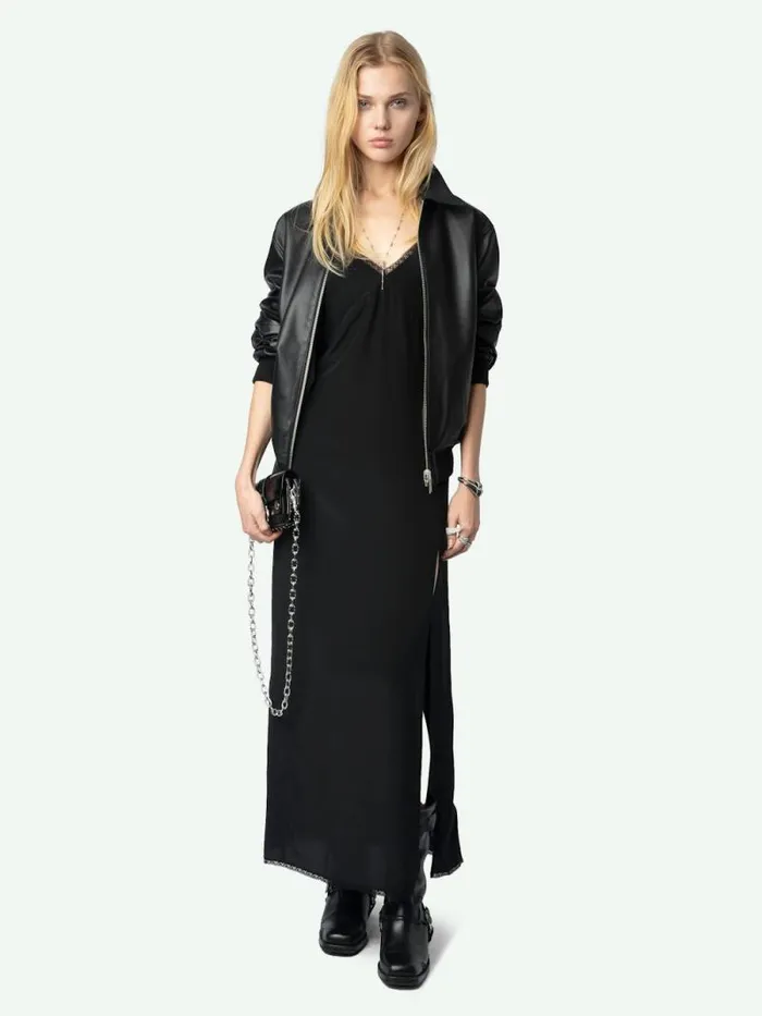 Women Zadig and Voltaire Dresses and Skirts Ramelil Silk Dress Black