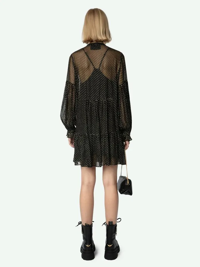 Women Zadig and Voltaire Dresses and Skirts Randy Dress Black Women Zadig and Voltaire Dresses and Skirts Randy Dress Black