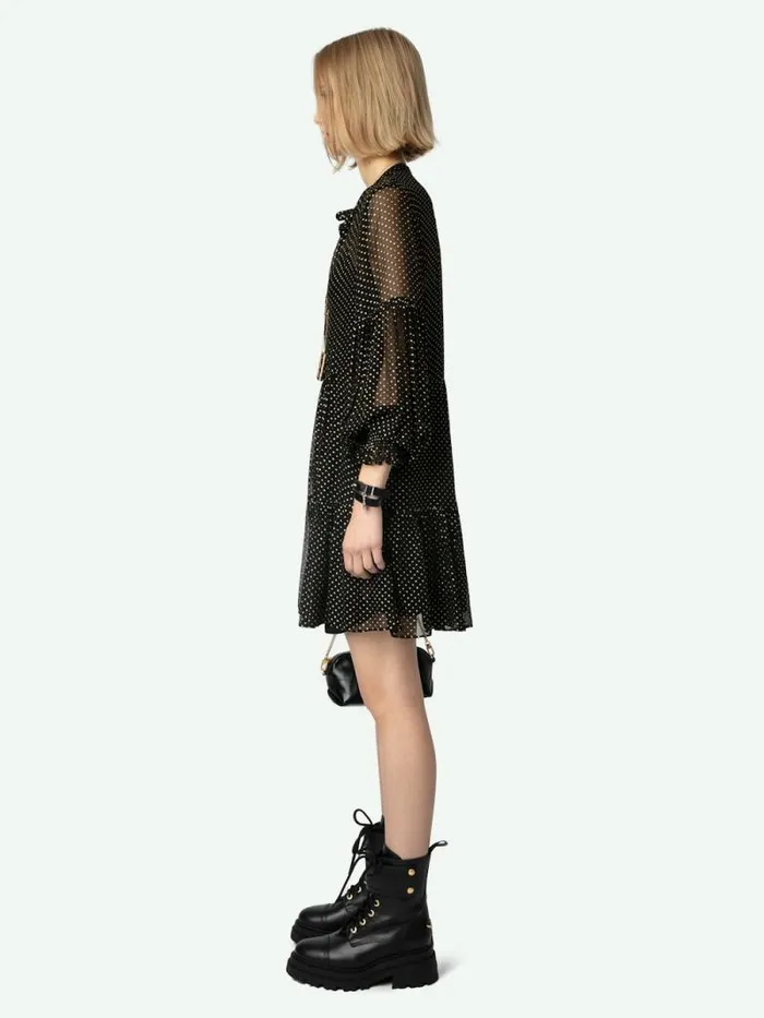 Women Zadig and Voltaire Dresses and Skirts Randy Dress Black Women Zadig and Voltaire Dresses and Skirts Randy Dress Black