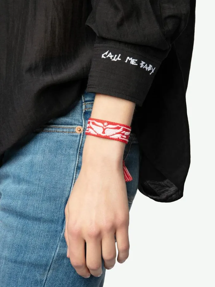 Women Zadig and Voltaire Jewelry Woven Zadig Bracelet Power Women Zadig and Voltaire Jewelry Woven Zadig Bracelet Power