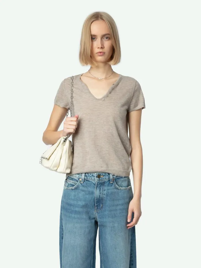 Women Zadig and Voltaire Pants and Shorts Whitney Wide Leg Jeans Medium Wash Women Zadig and Voltaire Pants and Shorts Whitney Wide Leg Jeans Medium Wash