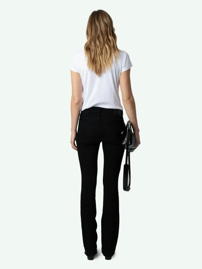 Women Zadig and Voltaire TShirts Woop Amour Tshirt White Women Zadig and Voltaire TShirts Woop Amour Tshirt White