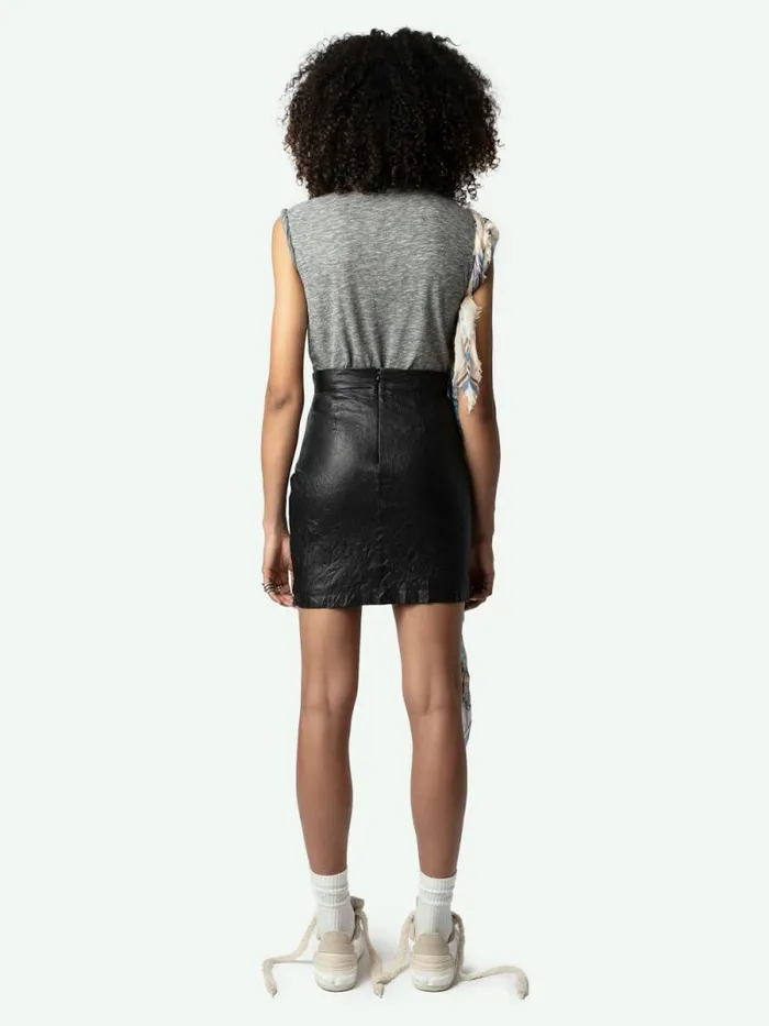 Women Zadig and Voltaire TShirts Woop Imagine Tshirt Gris Chine Women Zadig and Voltaire TShirts Woop Imagine Tshirt Gris Chine