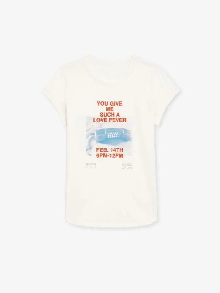 Women Zadig and Voltaire TShirts Woop Photoprint Tshirt Sweet Women Zadig and Voltaire TShirts Woop Photoprint Tshirt Sweet