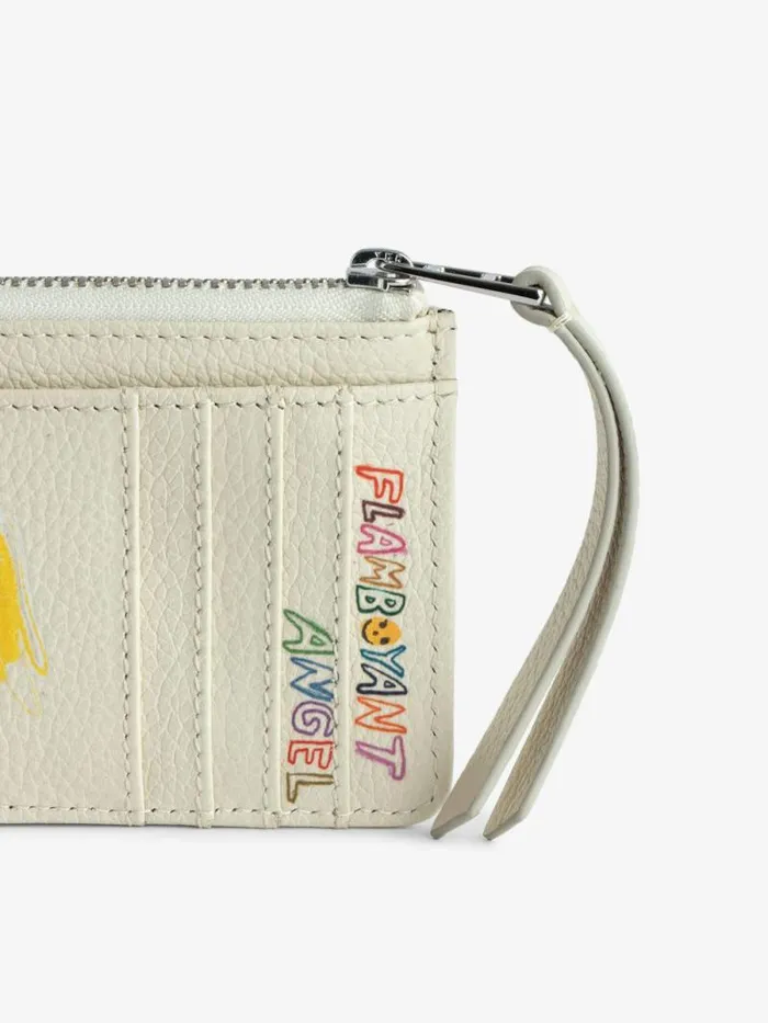Women Zadig and Voltaire Wallets and Leather Goods ZV Card Card Holder Flash