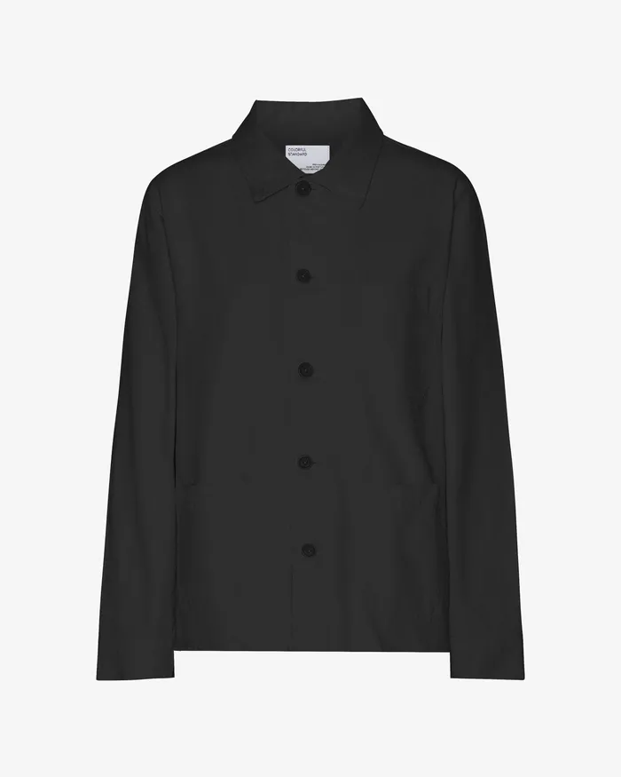 Workwear Jackets Colorfulstandard Women Organic Workwear Jacket 8211 Deep Black
