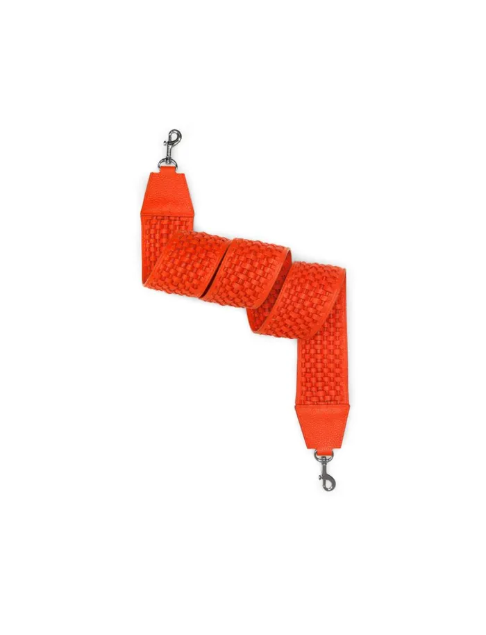 Woven Cervocalf Shoulder Strap Zinnia Women Akris Shoulder Straps