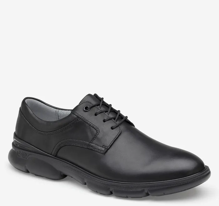 XC4 Tanner Plain Toe Black Full Grain Men Shoes Johnston and Murphy