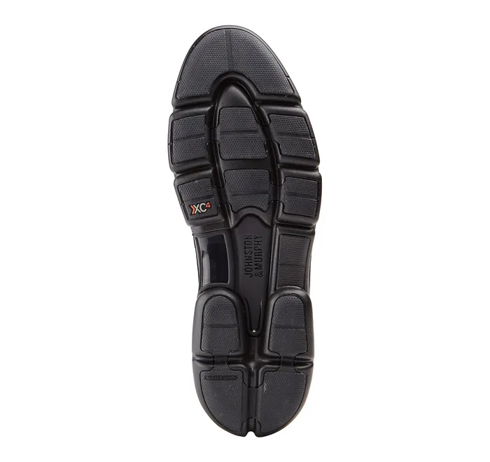 XC4 Tanner Plain Toe Black Full Grain Men Shoes Johnston and Murphy
