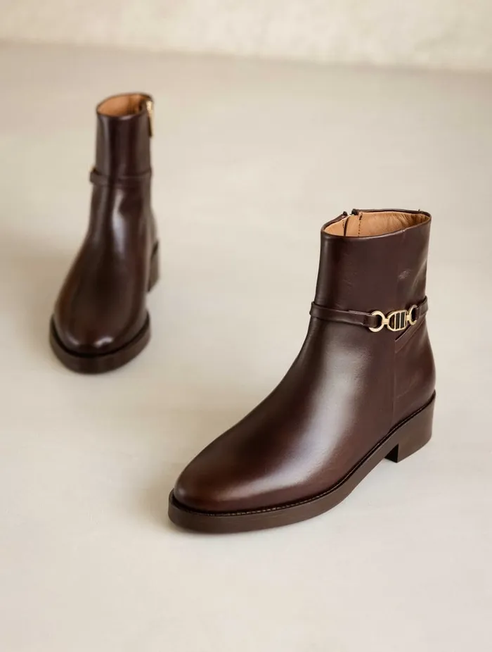 Yona Irish Coffee Women Bobbies Ankle Boots