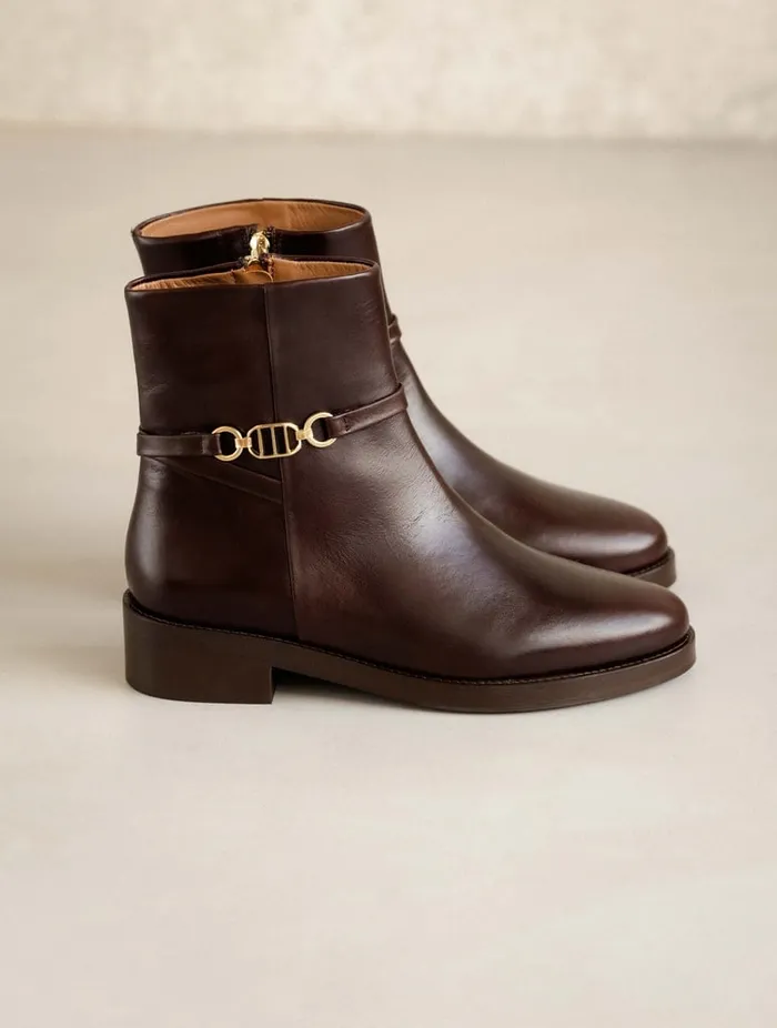 Yona Irish Coffee Women Bobbies Ankle Boots