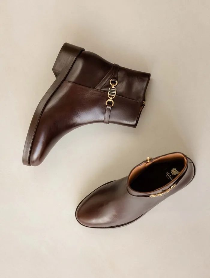 Yona Irish Coffee Women Bobbies Ankle Boots