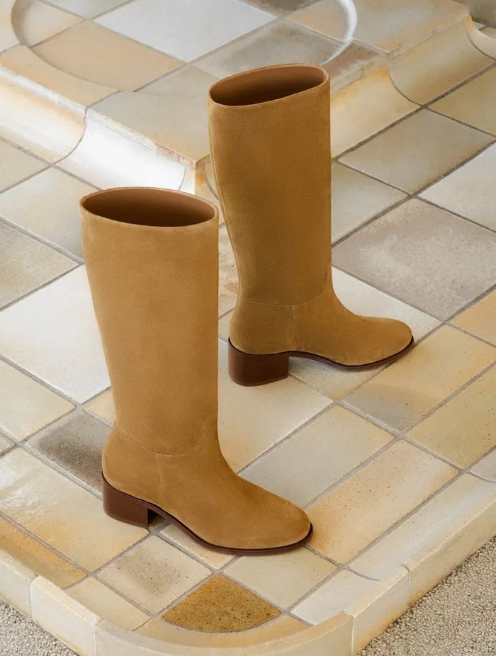 Zohra Nutmeg Women Bobbies Knee High Boots