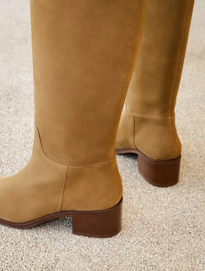 Zohra Nutmeg Women Bobbies Knee High Boots