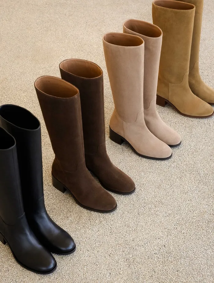Zohra Nutmeg Women Bobbies Knee High Boots