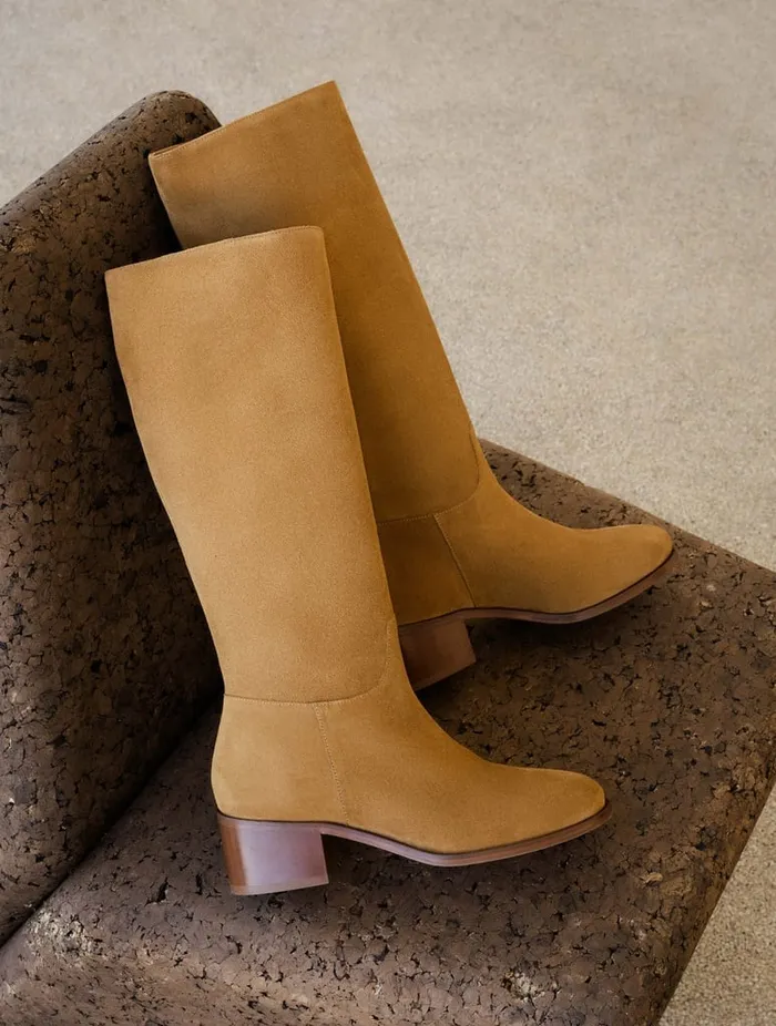 Zohra Nutmeg Women Bobbies Knee High Boots